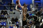 MBBall vs FSU  Wheaton College Men's Basketball vs Framingham State University. - Photo By: KEITH NORDSTROM : Wheaton, basketball, FSU